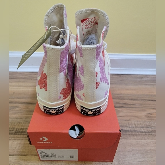 Converse Chuck 70 Egret/ Beyond Pink/ Soft Red size US 7.5 - Picture 5 of 11